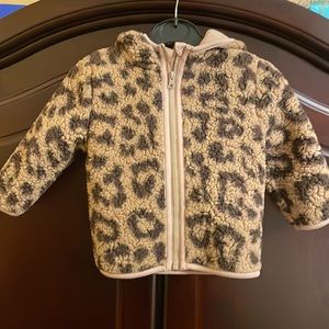 Baby girls teddy sweater